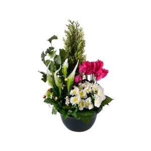exemple compositon florale entretien tombe